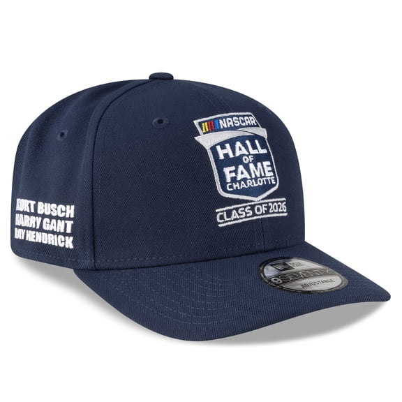 Men's New Era Navy NASCAR Hall of Fame Class of 2026 9SEVENTY Adjustable Hat