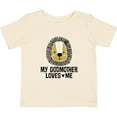 thumbnail image 3 of Inktastic My Godmother Loves Me Godson Lion Boys Baby T-Shirt, 3 of 5