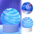 thumbnail image 1 of Noehoiugi Starry Sky Rotating Water Ripple Night Light – 16 Color Ocean Wave Projector With Remote Control, Atmospheric Galaxy Projection Table Lamp For Kids, Teens, And Playrooms(Wave), 1 of 8