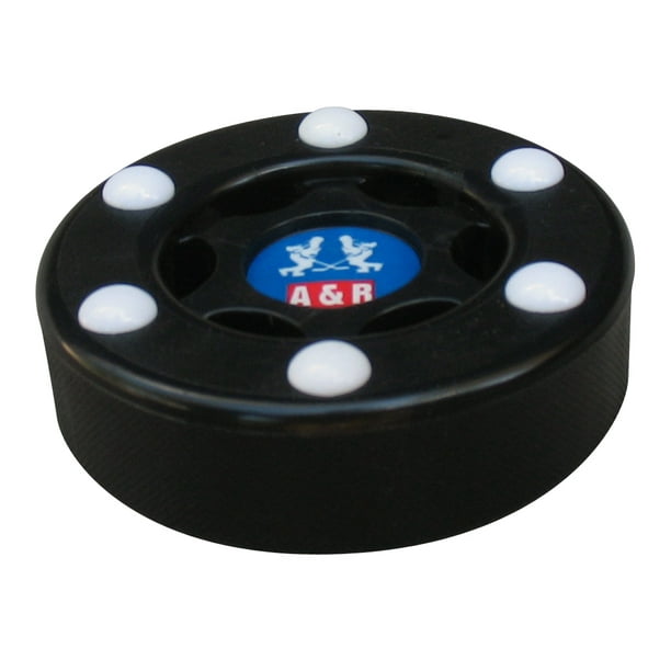 A&R Sports Inline Street Hockey Puck, Black