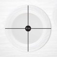 thumbnail image 2 of 100 Count Disposable 10 Inch White Plastic Dinner Plates Extra Large, 2 of 6