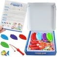 thumbnail image 2 of Fishing Game Set Creative Funny Fishing Toy Table Game Board Game for Indoor, 2 of 5