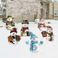 thumbnail image 4 of 6PCS Christmas Yard Signs Xmas Snowman Decorative Gnomes Yard Stakes Holiday Christmas Swedish Tomte Yard Decorations Winter Home Pathway Walkway Decor Christmas Outdoor Garden Lawn Decorations, 4 of 8