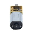 thumbnail image 5 of DC 3V/6V/12V GA12-N20 Mini Micro Electronic Lock Metal Gear Motor with Gearwheel for Electronic Locks, Robots, Curtains, Micro Mixers, 30 60 RPM 100 150 200 300 500 1000 1200 2000 4000RPM, 5 of 8