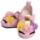 thumbnail image 5 of Zapatos de PU de princesa para muñeca de 18 pulgadas, accesorios de vestir para muñeca americana, color rosa Rosado, 5 of 9