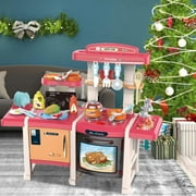 Angle View: Little Tikes Home Grown Kitchen - Role Play Realistic Kitchen Real Cooking & Water Boiling Sounds Kitchen Accessories Set for Girls Boys - Multicolor