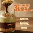 thumbnail image 2 of Ceres Gourmet Dubai Chocolate Spread with Pistachio Cream & Crispy Kataifi Phyllo | Chunky Roasted Hazelnuts | Belgian Chocolate | Gourmet Breakfast & Dessert Spread | 9.7 oz Jar, 2 of 11