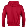 thumbnail image 3 of Men's Champion  Red Kansas City Chiefs Powerblend Fleece Full-Zip Hoodie, 3 of 3