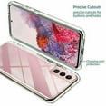 thumbnail image 6 of Dteck Case For Samsung Galaxy S21 6.2-inch,Hybrid PC Back Case+Front Cover and TPU Full Body Protective Cover Transparent Gel Case Shockproof Anti-Scratch Phone Cover,Clear, 6 of 9