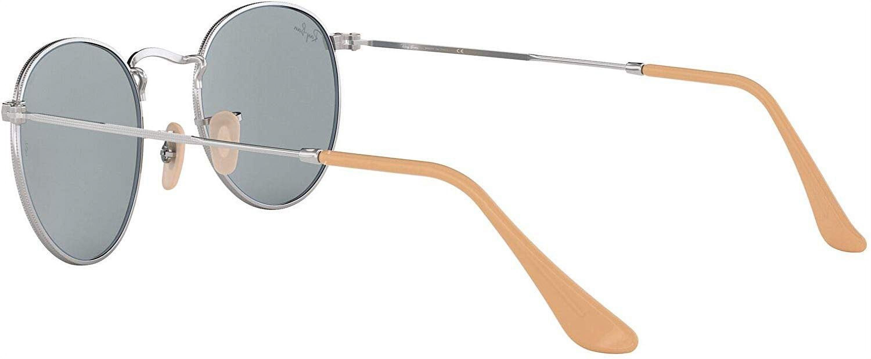 Ray Ban Blue Photocromic Round Sunglasses RB3447 9065I5 53