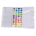 thumbnail image 3 of Set de acuarelas sólidas de 40 colores, suministros de arte, tamaño de viaje, acuarela artística 23ml, 3 of 9