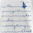 thumbnail image 2 of Girl's The Little Mermaid Ariel Has Everything  Graphic Tee White X Small, 2 of 4