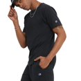 thumbnail image 4 of Champion Mens Classic Jersey Tee, XS, Black, 4 of 7
