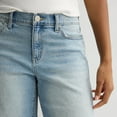 thumbnail image 3 of Juniors' SO® Low-Rise Baggy Jean Shorts Color: Light Size: 15, 3 of 4