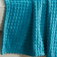 thumbnail image 2 of Milton Solid Plush Throw Dark Blue, 2 of 3