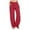Red_CS21, variant on Lumtrix Women Wide Leg Linen Palazzo Pants Casual Elastic High Waist Drawstring Flowy Loose Beach Travel Trousers with Pockets Navy XL