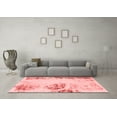 thumbnail image 3 of Ahgly Company Machine Washable Indoor Rectangle Abstract Red Modern Area Rugs, 5' x 7', 3 of 4