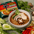 thumbnail image 4 of Nongshim Shin Ramyun Green Ramen Noodle Soup Pack x 4 Count, Shelf-Stable, 4 of 5