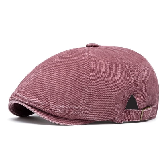 Unisex Men Women Cotton Octagonal Newsboy Flat Hat Summer Sun Duckbill Ivy Cap