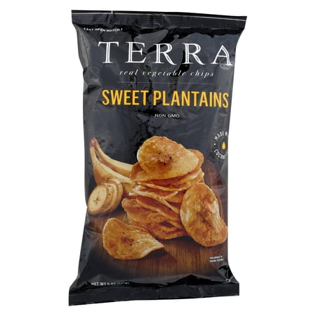 Terra Sweet Plantains Real Vegetable Chips, 5 Oz.