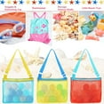 thumbnail image 5 of MARFOREVER 3 Pack Beach Toy Kids Shell Collecting Totes for Holding Shells Beach Sand Toys for Boys Girls, 5 of 14
