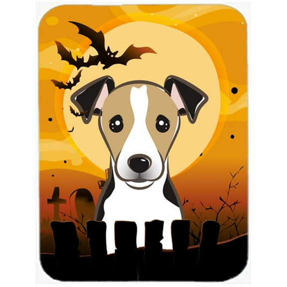 Halloween Jack Russell Terrier Mouse Pad, Hot Pad & Trivet