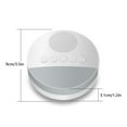 thumbnail image 3 of Máquina portátil de ruido blanco para bebés y adultos, luz nocturna para respirar, monitor de sueño de plástico, 3 of 5