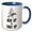 Blue/White, variant on 3drose, Atv Mud Up or Shut Up Cool Quad Biker Design, 11oz Magic Transforming Mug