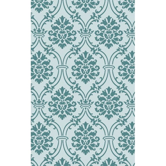 Small Royal Damask Wall Stencil - 3731 by Designer Stencils