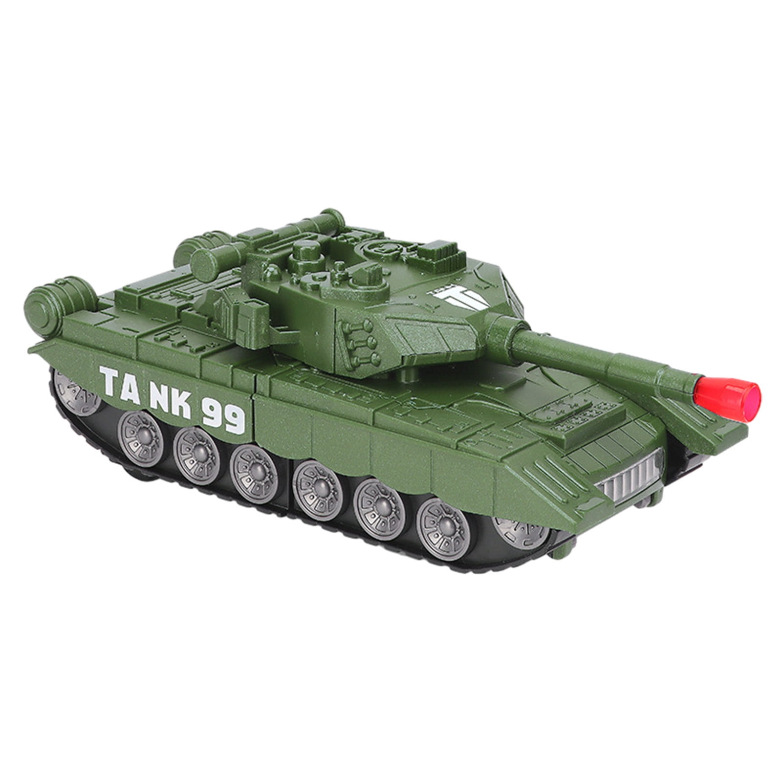 Fufafayo Universal Deformation Tank CarToy, Transforming Robot Vehicle with Light and Sound, Simulation Model Glow in The Dark, Tracked Wheels Motorized Action Figure for BoysKidsGift