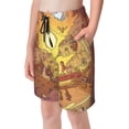 thumbnail image 4 of Gravity Falls Boys Swim Trunks Quick Dry Swim Shorts Kids Bathing Suits Boy Swimsuit Swimwear, 4 of 8