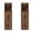 A-Walnut-2PCS, variant on Fluted Narrow Nightstands with Sliding Tambour Doors, 3-Tier Slim Bedside Table with Open Shelf for Small Space, Walnut