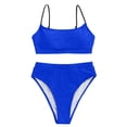 thumbnail image 3 of XIYON Women's Bikini Sets Womens High Waisted Swimsuits Bottom Padded Bathing Suits Bikini Sets Top Two Piece Swimwear Bathing Suit 2026, 3 of 5