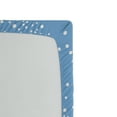 thumbnail image 2 of Animal Fitted Sheet, Mother Polar Bear Hugging Her Baby in the Snow North Winter Love Keeps Warm Art, Soft Decorative Fabric Bedding, Queen Size, Blue White, by Ambesonne, 2 of 2
