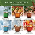 thumbnail image 2 of Set de Velas para Regalo Slashome Navidad Invierno 6 Pack 200 mL, 2 of 8