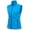 Bright Blue, variant on Women's Lightweight Softshell Vest, Windproof Sleeveless Jacket for Running Hiking Travel, Rose XS