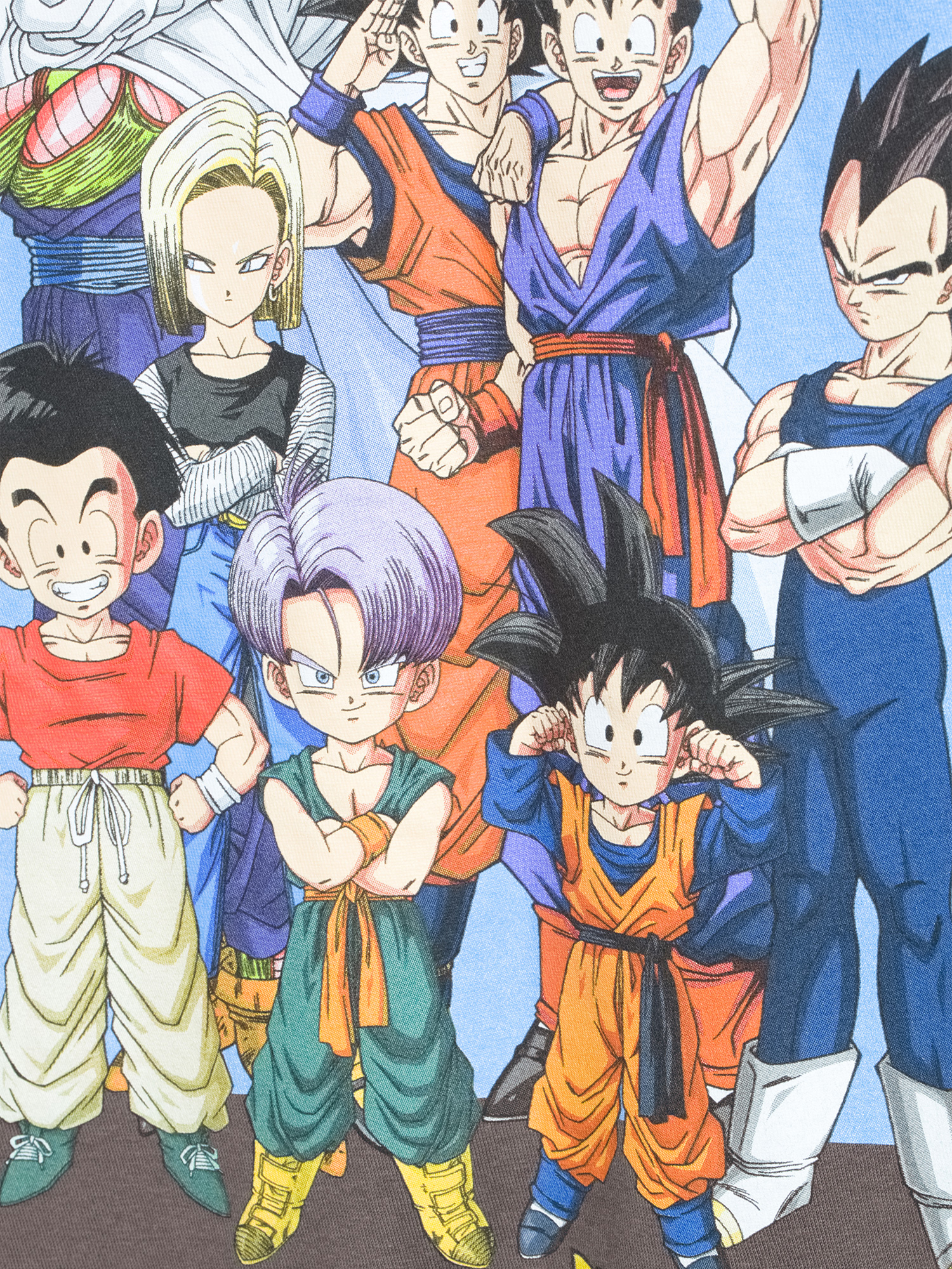 Dragon Ball Z Men's & Big Men's Goku and Team Short Sleeve Graphic T-Shirt, 2-Pack - image 5 of 6