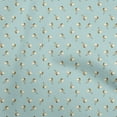 thumbnail image 1 of oneOone Cotton Poplin Light Blue Fabric Floral Quilting Supplies Print Sewing Fabric By The Yard 42 Inch Wide, 1 of 4