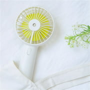 Portable Water Spray Mist Fan Electric USB Rechargeable Handheld Fan Cooling white 197 * 105 * 43mm