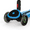 Blue, variant on Skidee Kick Scooters for Kids, Adjustable Height, Foldable, LED Lights, Rear Brake, Ages 2-12, Purple