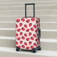 thumbnail image 5 of Uemuo Strawberry Printed Washable Luggage Cover - Fashion Suitcase Protector Fits 18-32 Inch Luggage -Medium, 5 of 9
