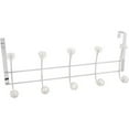 thumbnail image 3 of Simplify 10 Hook Over-The-Door Iron Towel Hook, Chrome, 3 of 3