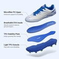 thumbnail image 3 of DREAM PAIRS Kids Multi Ground Soccer Cleats with High-Speed Anti-Twist TPU Plate Athletic Football Shoes for Little/Big Kids, 3 of 10
