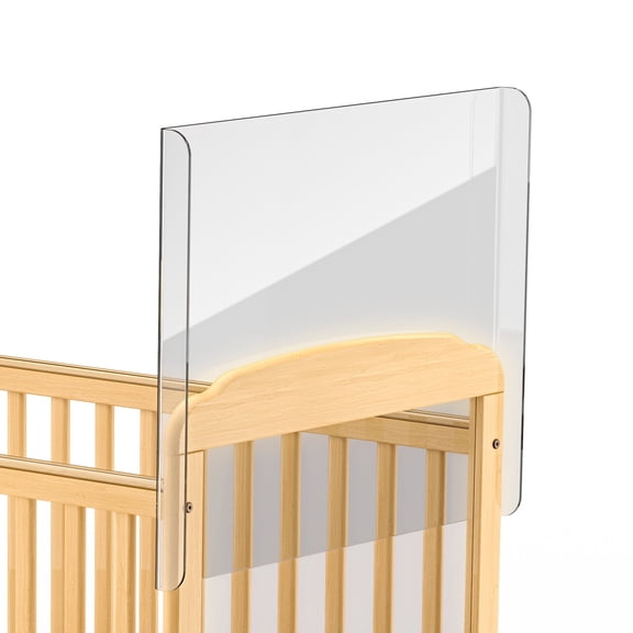 Foundations CareShield 1-Sided Crib Divider for SafetyCraft & Serenity Cribs, Plexiglass Barrier
