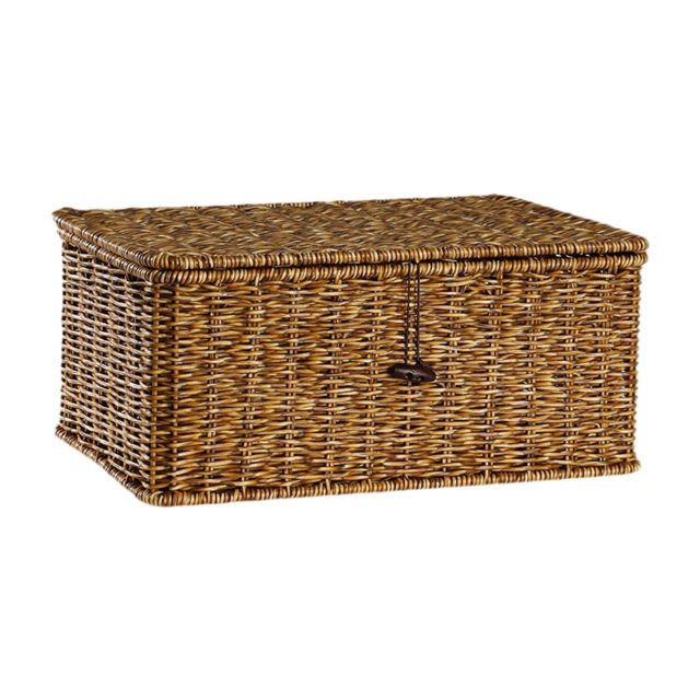 Cesta de almacenamiento para estantes, contenedor para artículos diversos, contenedor rectangular para decoración, almacenamiento 36 cm x 23 cm x 16 cm