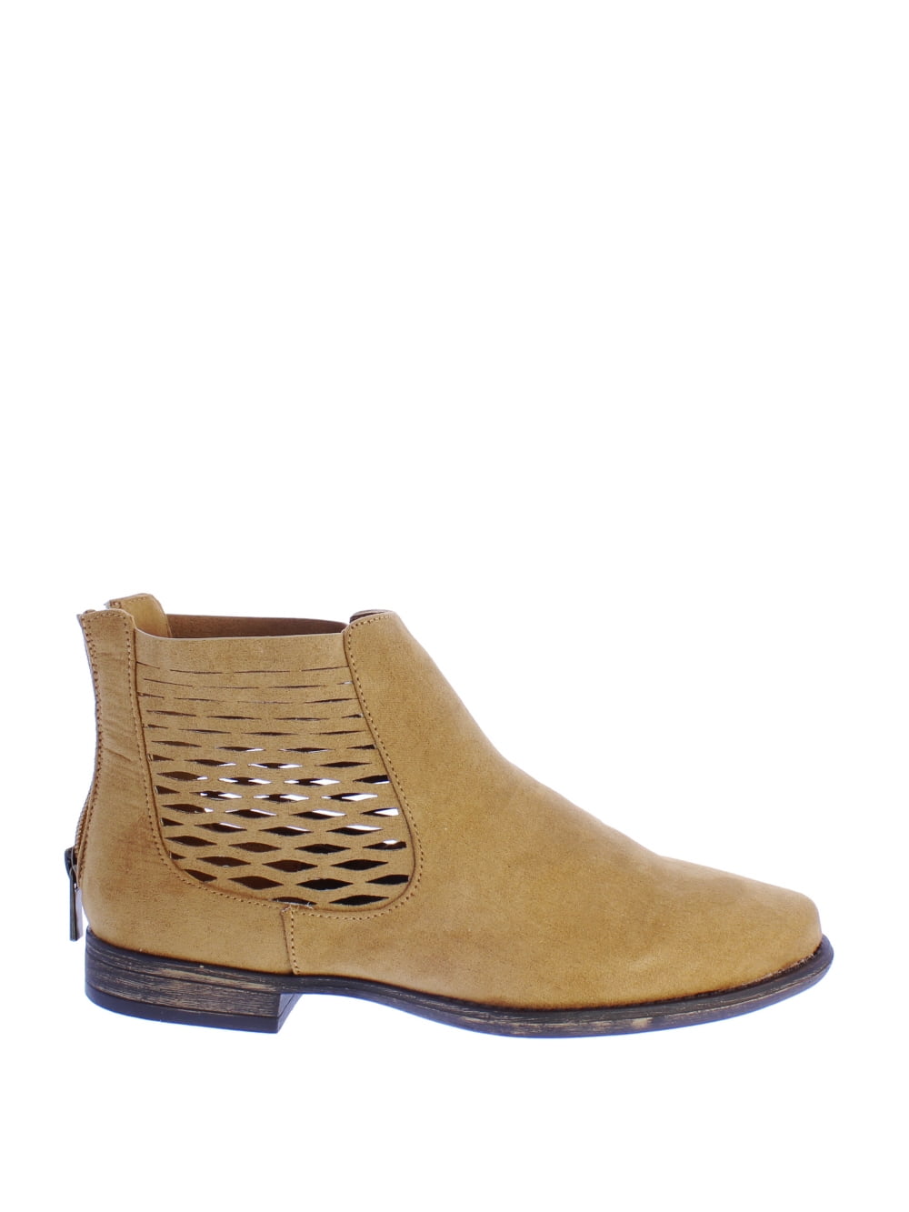 Bamboo Primetime-36 Ankle Bootie in Tan
