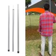 thumbnail image 4 of Toldo De Hierro Para Exteriores, Carpas De Playa Cubierta De Lona Toldo Telescópico Postes De Lona Para Carpa Poste De Soporte Vertical, 4 of 7