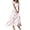 Multicolor, variant on Staron Summer Dresses for Women Beach Sundress Floral Print Short Sleeve V-Neck Ruffled Hem Slim Fit Casual Party Cocktail Vacation Dress, XXL