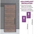 thumbnail image 4 of ADA CENTRAL SIGNS - 6"X9" Girls Restroom Sign - ADA Compliant Tactile Graphics Grade 2 Braille Text Plastic Wall Signs - Bathroom Door Placard Double Sided Tape Rest Room Sign for Business Apartment, 4 of 7