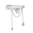 thumbnail image 1 of Broche de seguridad con cadena de eslabones y borlas, para suéter, chal, lazo decorativo de perlas de imitación, para mujeres, niñas, ropa, vestidos y pantalones., 1 of 8
